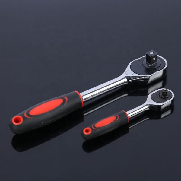94 Piece Professional Car Repairing Tool Set 1/4,1/2 Inch Drive Torque Ratcheting Wrench Socket Set - Image 3
