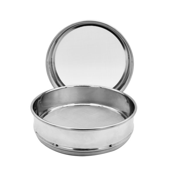 High Quality 304 Stainless Steel Kitchen Strainer Flour Sieve - Image 4