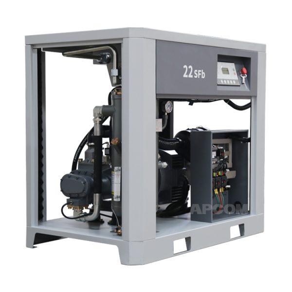 APCOM screw 30hp air compressor screw 30hp screw compressor low noise New features New technology - Image 5
