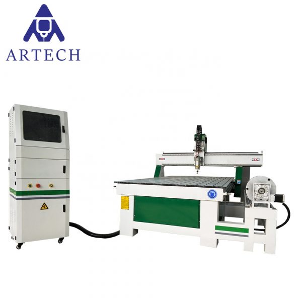 Wholesale high precision 4 axis/4th axis cnc router wood carving machine with rotary price - Image 6