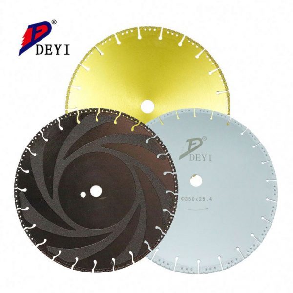 china product manufacturers Stainless Steel Circular Protective Teeth Wave Blue 305 Mm Braze Diamond Saw Blade - Image 5