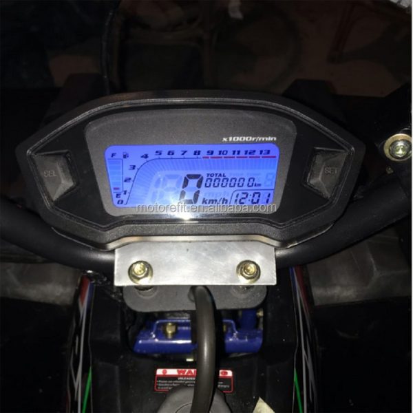 RTS Universal Motorcycle Digital Light LCD Speedometer 7 color display Odometer Tachometer  for 2-4 Cylinders Motorcycle - Image 5