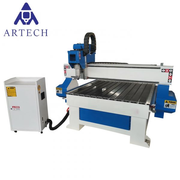 1212 3 axis wood cnc router engraving machine with T.slot table - Image 4