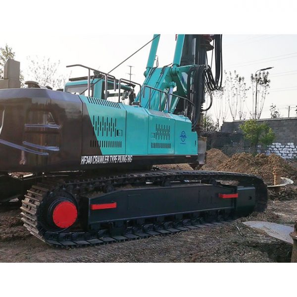Factory Supply Customizable HF340 Rotary Drilling Rigs Hydraulic 170KW Engine Long Screw Pile Driver Drilling Rig - Image 4