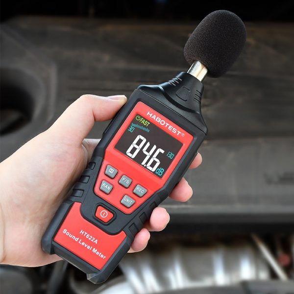 2020 China Best Price Top Quality HT622B Portable Digital USB Sound Level Meter with High Quality Microphone for Noise Check - Image 3