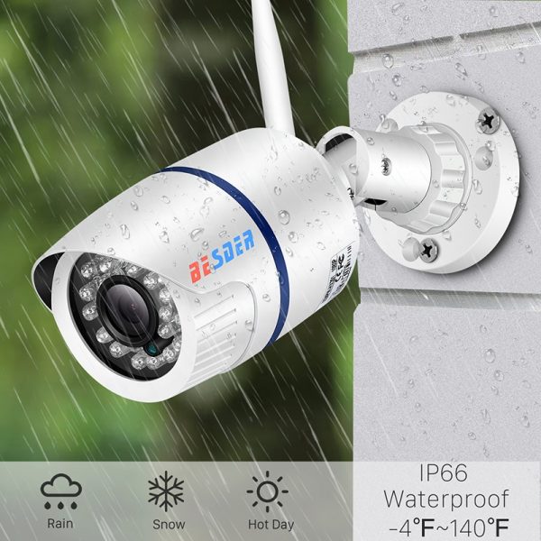 Dropshipping 2MP 5MP Wireless Network IP Security Camera Weatherproof Indoor Outdoor Home CCTV Camera Wifi - Image 3