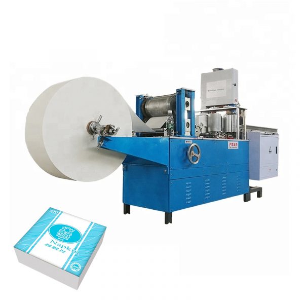 Colors Printing Table Dinner V Folding Paper Napkin Making Production Machine - Image 6