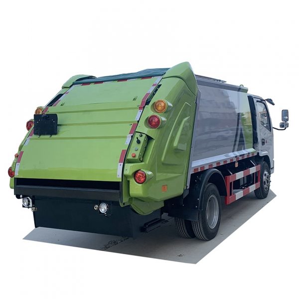 DFAC 4X2 New Design Compression Garbage Truck with 6000 Liters capacity and high efficiently compression ratio - Image 4