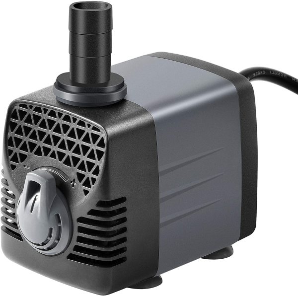 Ankway Submersible Water Pump GPH660, Rotation Switch with Different Nozzles for Pond, Aquarium, Fish Tank Fountain, Hydroponics - Image 5
