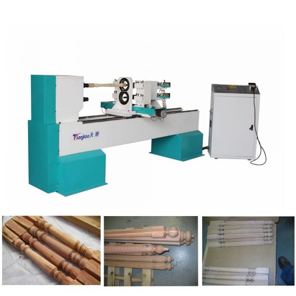 1516 CNC wood lathe used automatic wooden beads machine