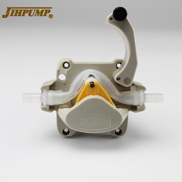 JIHPUMP 603Z 1000ml Stepper Motor Small Liquid Dosing Hose Peristaltic Pump 12V 24V for Dispensing - Image 2