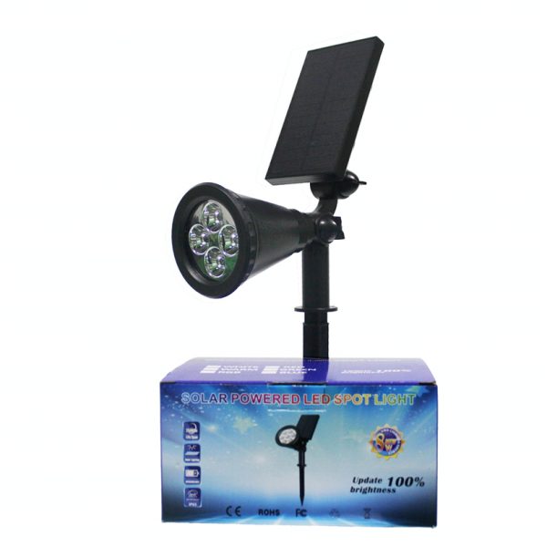 YOUCAN China factory courtyard multifunction landscape all in one wall spot lamp ip65 waterproof led solar garden light - Image 2