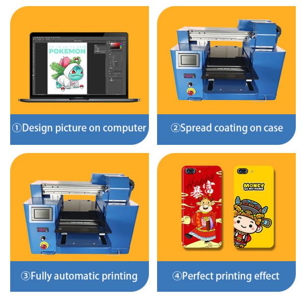 A3 size 6 color UV flatbed multifunctional printing machine for CD/Card/Pen/Golf Ball/mug cup printing