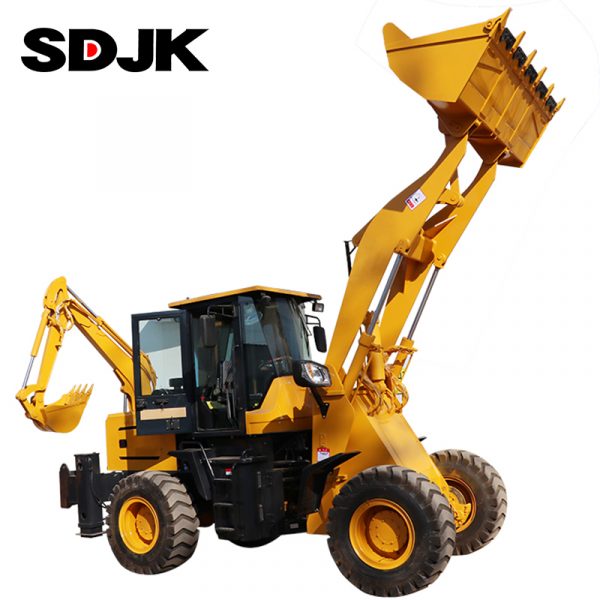 china brand cheap Ride on mini hydraulic backhoe loader with high quality motor - Image 2