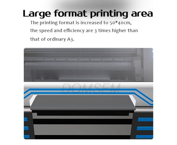 Original Factory 5040 Flatbed Printer A2 Bottle UV printer Inkjet Printing Machine For Label Golf Balls - Image 3
