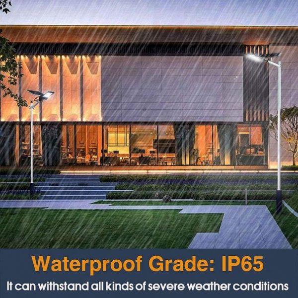 Outdoor Project Remote Solar Lighting Pole street light 100w 200w 300w 400w solar lamp post street light - Image 4