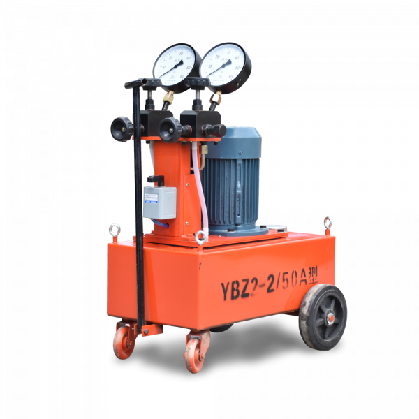 electric hydraulic driven power pack unit prestressing oil transfer pump - Image 6