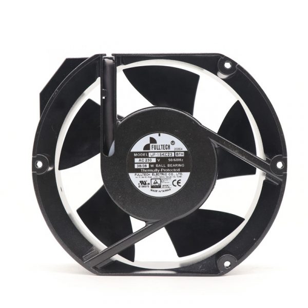 Fulltech UF15KC23-BTH 230V AC 38W 293 CFM 172x150x55 mm 60dB Metal Housing Axial Flow Cooling Fan - Image 6