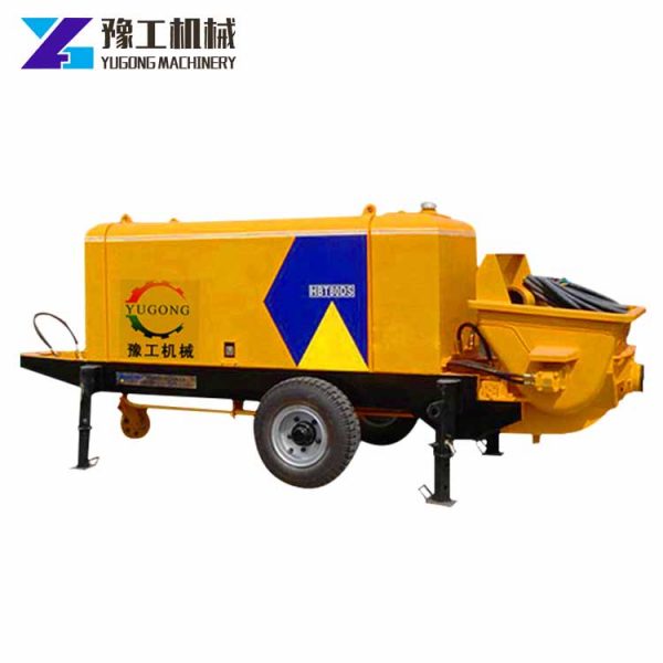 High Quality Mini Machine Fine Stone Aggregate Concrete Pump - Image 5