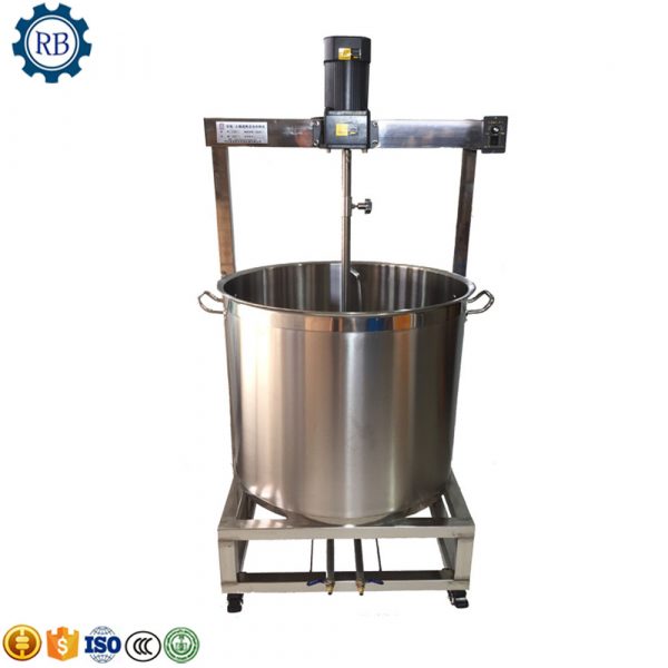 Best Price food heat machine Sugar Cooking Pots With Mixer/jam Jacketed Cooker With Agitator/candy Cooking Machine - Image 2