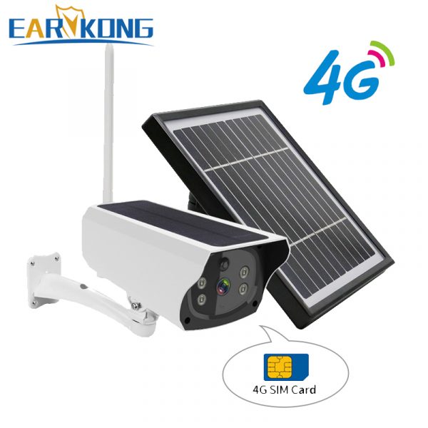 2MP 1080P Outdoor Waterproof Solar Panel Rechargeable Battery Powered PIR CCTV Camera  4g Solar Camera - Image 6