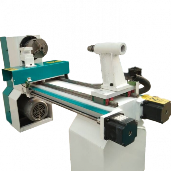 Jinan Woodworking Machinery Mini cnc woodworking lathe small table size cnc lathe machines with Take cover for sale - Image 6