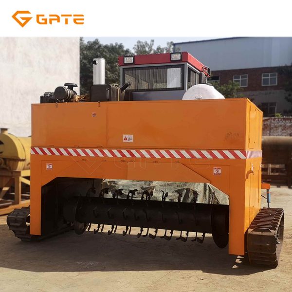 The Factory Supplies Fertilizer crawler type compost turning machine - Image 2