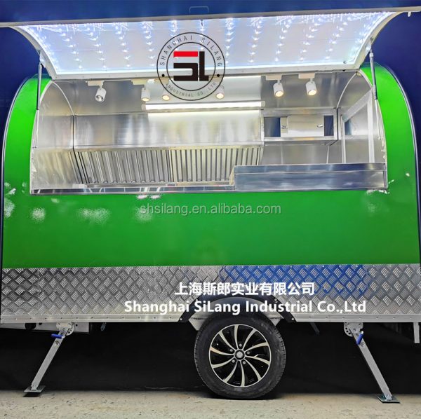 High Quality seamless food cart Bespoke Food Trucks  Catering Trailers Burger Vans Coffee Bar Food Truck