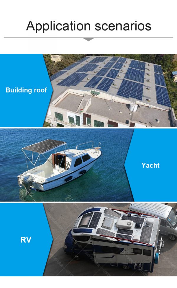 100W 18V White ETFE Mono Flexible Solar Energy Panel For Marine RVs yachts Boats - Image 5