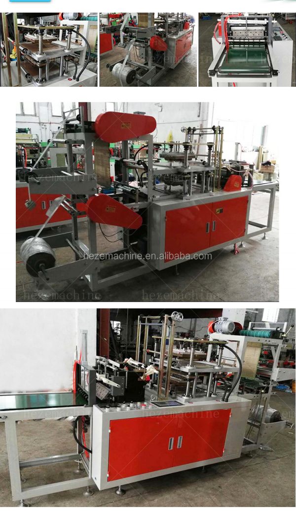 High standard plastic PE hdpe disposable Medical food grade gloves making machine price