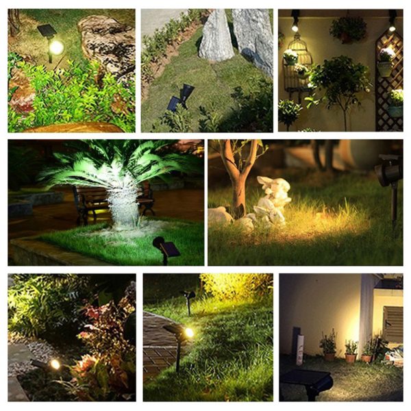 YOUCAN China factory courtyard multifunction landscape all in one wall spot lamp ip65 waterproof led solar garden light - Image 3
