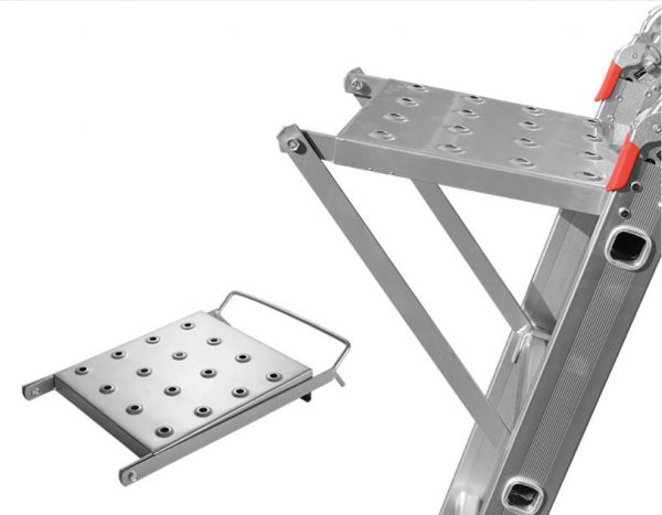 Professional Aluminium Multi-purpose Ladder Reliable Durable Industrial Ladder Capacity 150kg/330lb EN 131 - Image 5