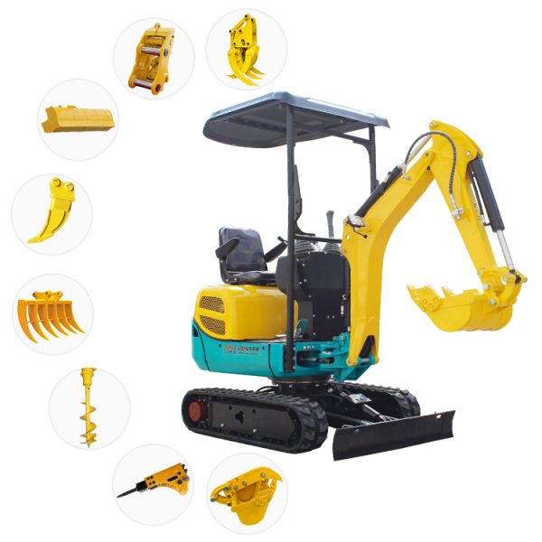 Chinese manufacture 1 ton crawler small digger mini excavator price lower - Image 5
