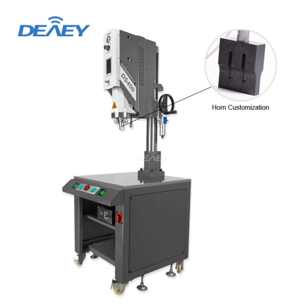 15khz 3200w PLC LUX Cylinder Tube Water Meter Pipe Plastic Transducer Price Of Ultrasonic Welding Machine - Image 4