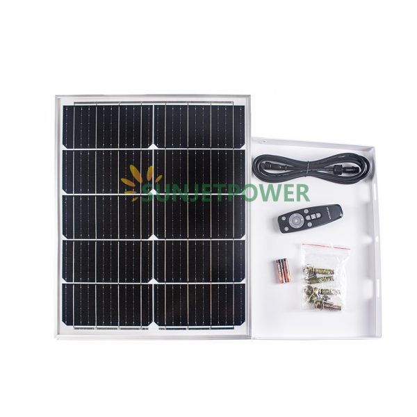 100w Good Price all in one solar light integrated solar projector solar flood light solar light portable solar system - Image 5