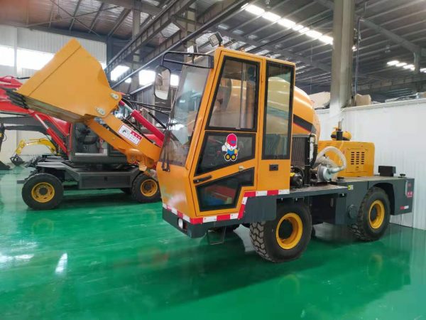 mobile concrete mixer plant mobile concrete mixer machine - Image 3