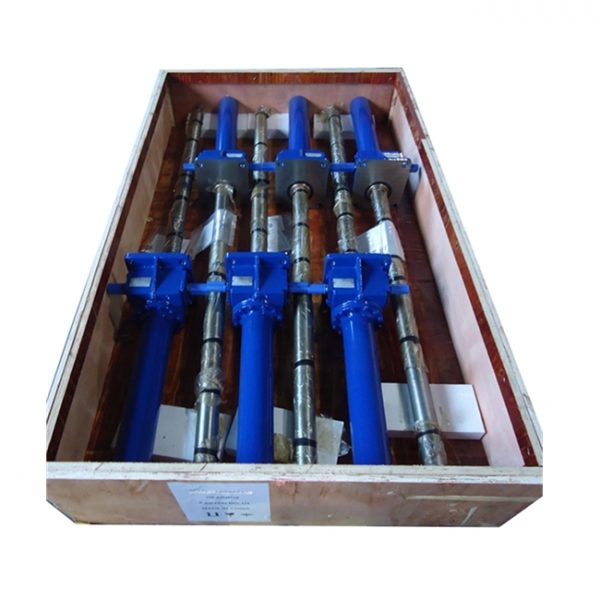 worm reduction angle gearbox  electric screw jack worm screw jack motorized screw jack with single phase ac motor 3 hp - Image 6