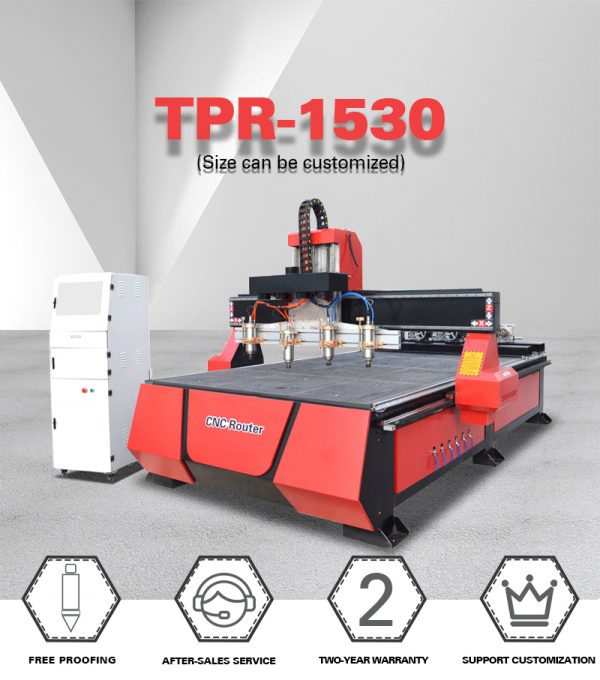 European quality multi head 4 axis rotary engraving cnc router machine - Image 5