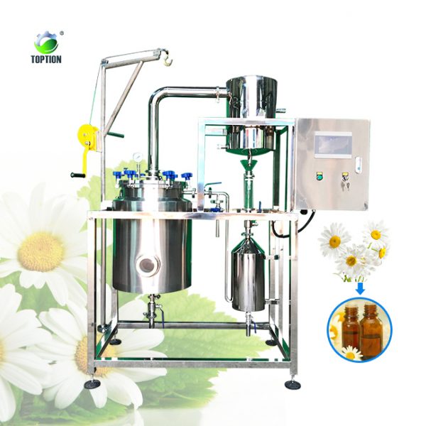 Lemon lavender rose orange peel essential oil extraction distiller machine - Image 4