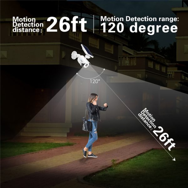 Outdoor Lighting Led Motion Sensor Security Garden Home Mini Solar Quality Solar Light - Image 4