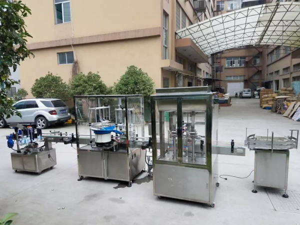 bottle jar water production line machine product line filling capping labeling machine