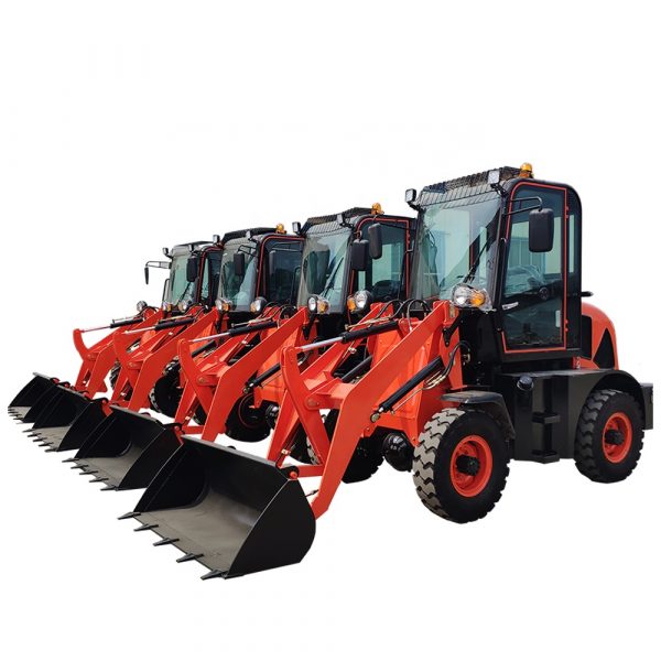 China good price mini new design zl 08f  articulated four wheel drive loader shovel loader 908 for sale