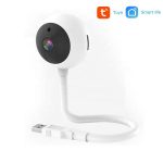Tuya Smartlife 2mp Surveillance Camera 90 degree view angel CCTV Camera USB Mini WiFi IP Camera