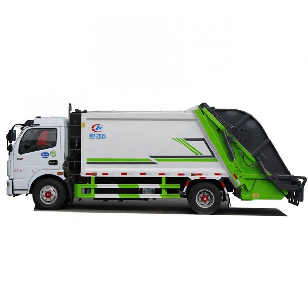 Environmental Sanitation DFAC 8 CBM Garbage Refuse Compactor for waste collection and transportation - Image 2