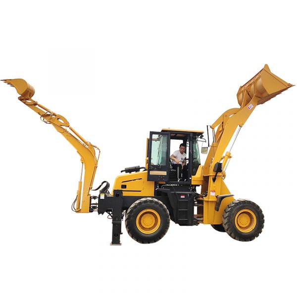 CE Certificated Tractor With Front End Loader And Backhoe For Agriculture Usage