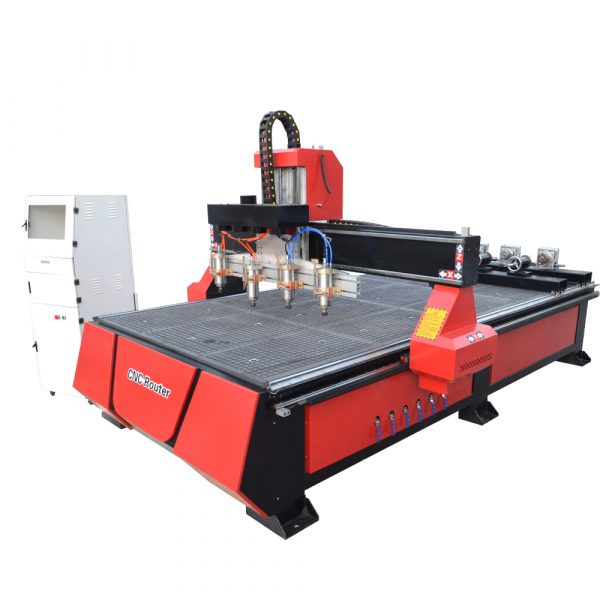 European quality multi head 4 axis rotary engraving cnc router machine - Image 4