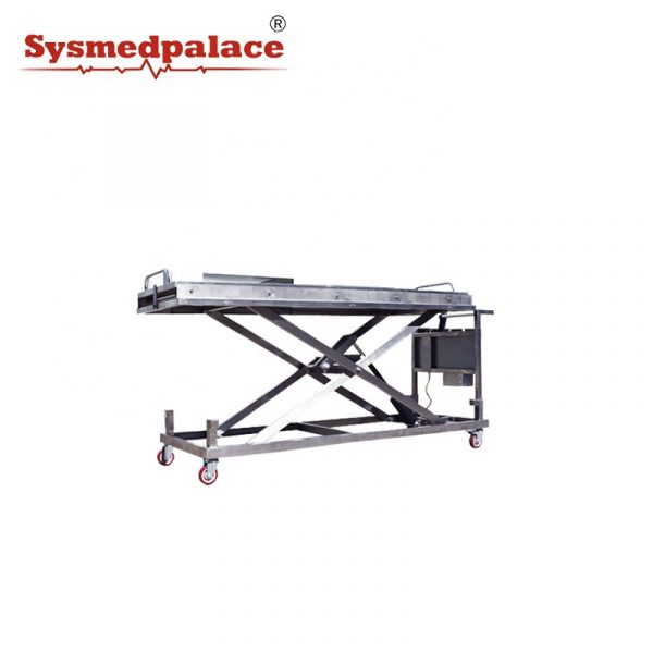 stainless steel cadaver lift for carrying corpses for funeral field or medical univiersity - Image 3