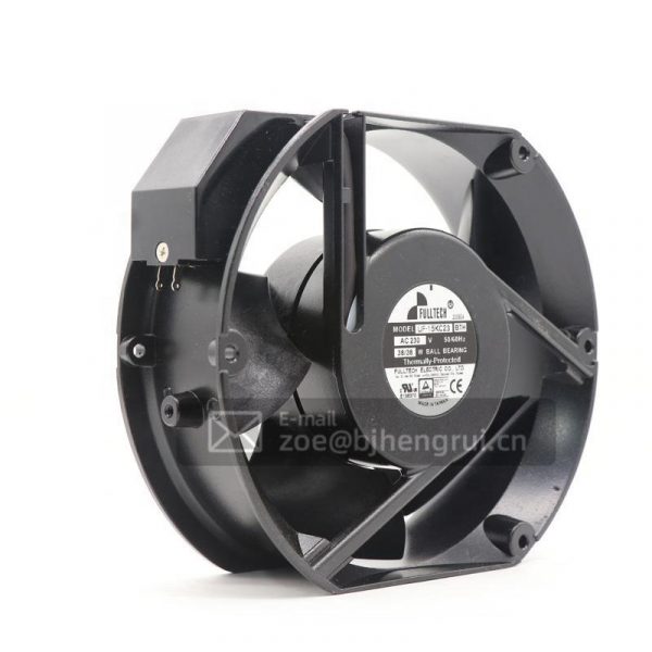 Fulltech UF15KC23-BTH 230V AC 38W 293 CFM 172x150x55 mm 60dB Metal Housing Axial Flow Cooling Fan - Image 4