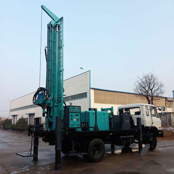 2021 Factory Direct Supply HFJ350KT 350m diesel water well drilling rigs bore well drilling machine - Image 3