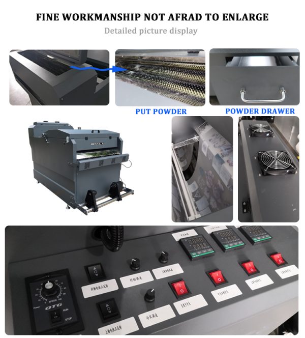 Printing shop machine 3D effect T-shirt Printer Digital inkjet printer DTF Textile Fabric Digital t-shirt DTF printing machine - Image 5
